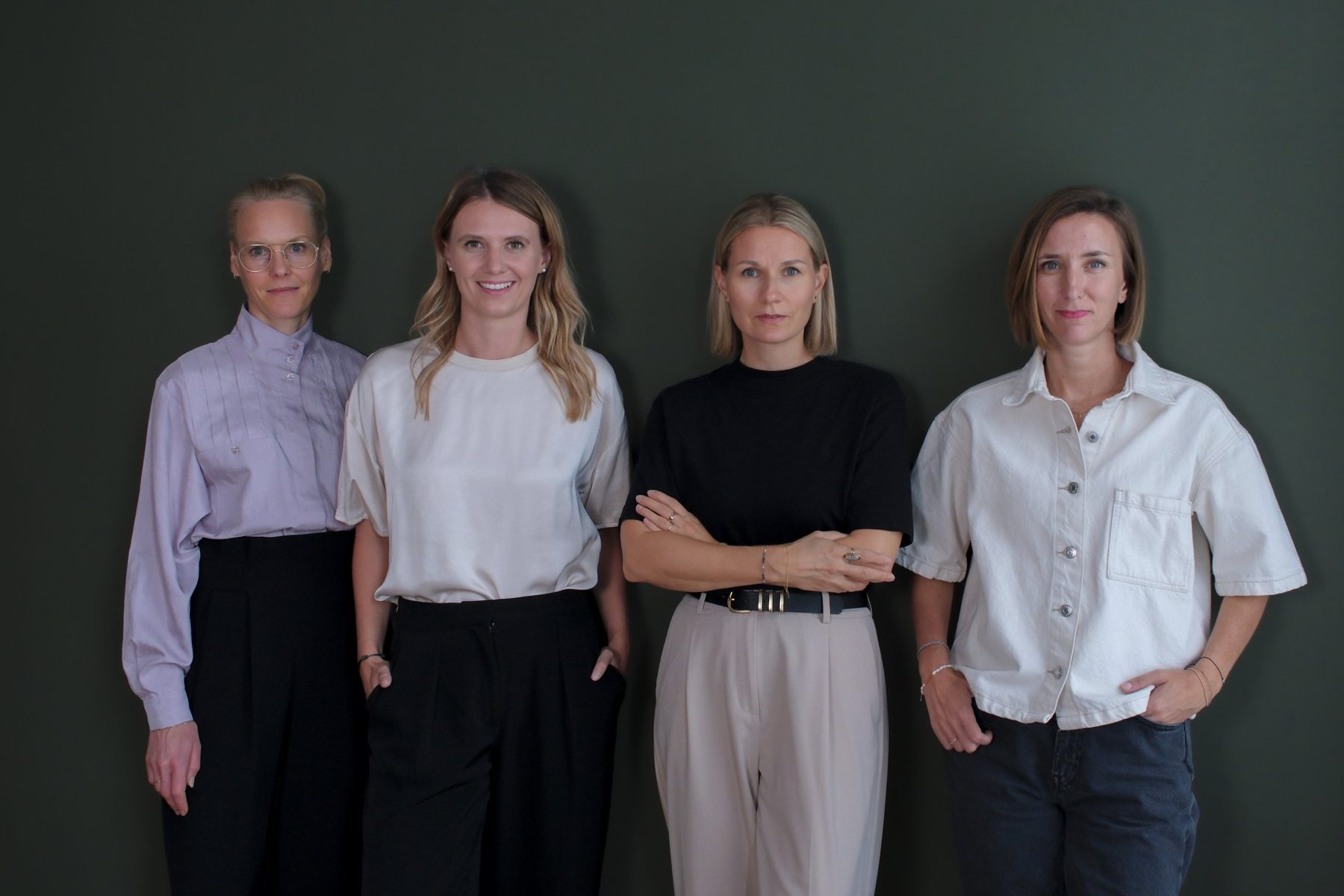 Das Team von CIRCULAR COCREATION: Julia Raupp, Elena Stelzig, Katja Grabner und Cordula Uhlir